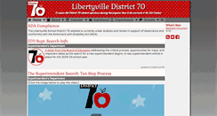 Desktop Screenshot of d70schools.org